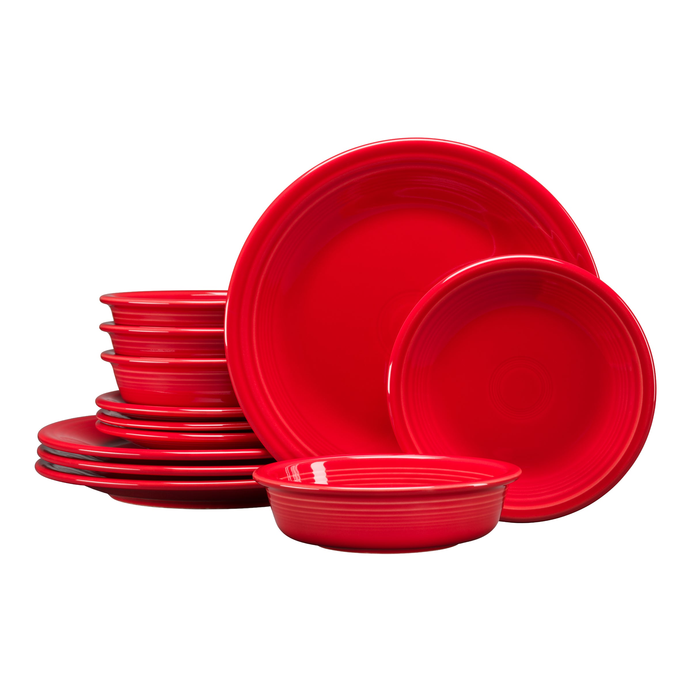 Classic Rim 12-Piece Dinnerware Set. Service for 4 - Image 9