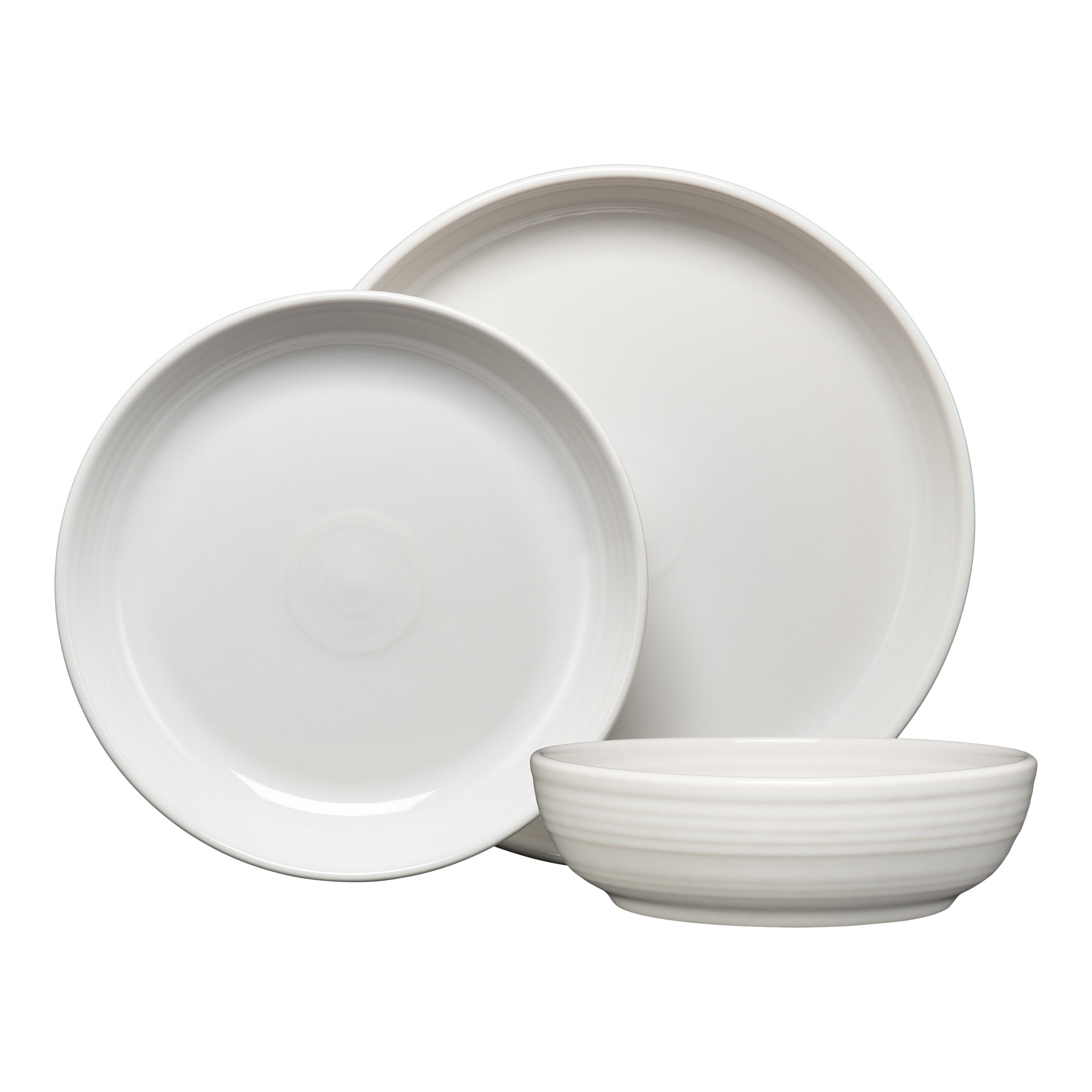 Coupe Bowl 3-Piece Dinnerware Set. Service for 1 - Image 9