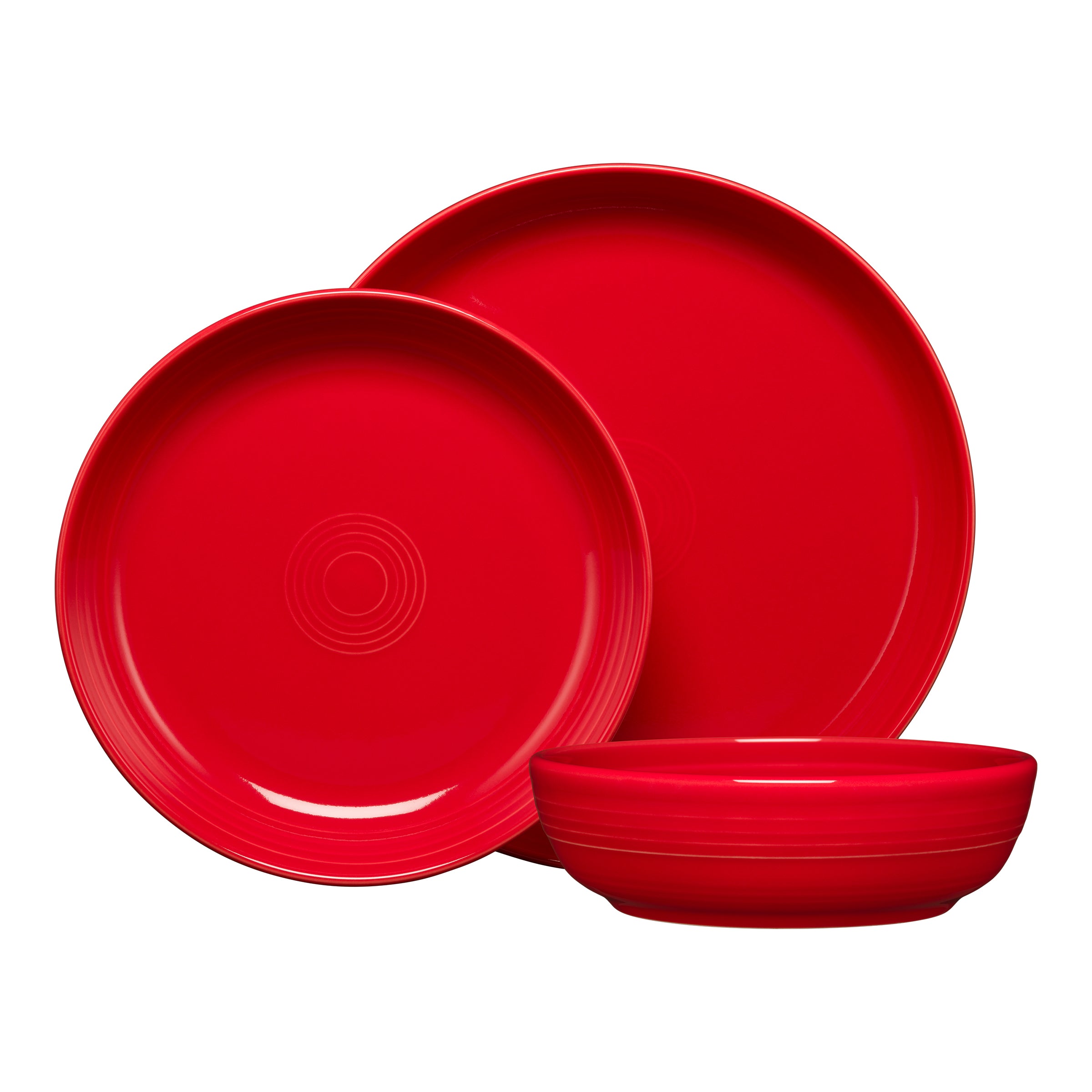 Coupe Bowl 3-Piece Dinnerware Set. Service for 1 - Image 7