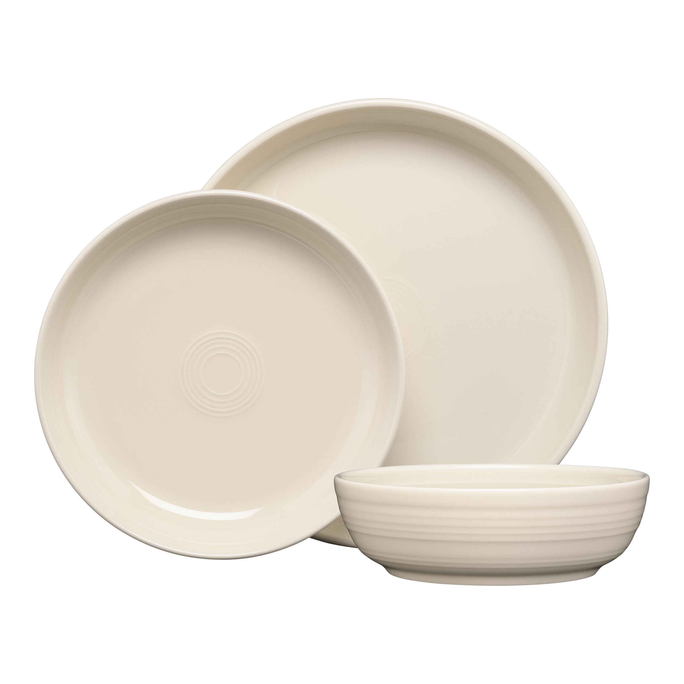Coupe Bowl 3-Piece Dinnerware Set. Service for 1 - Image 13