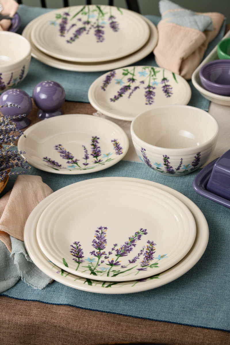 Lavender Bloom Classic Bistro 3-Piece Dinnerware Set. Service For 1 - Image 3