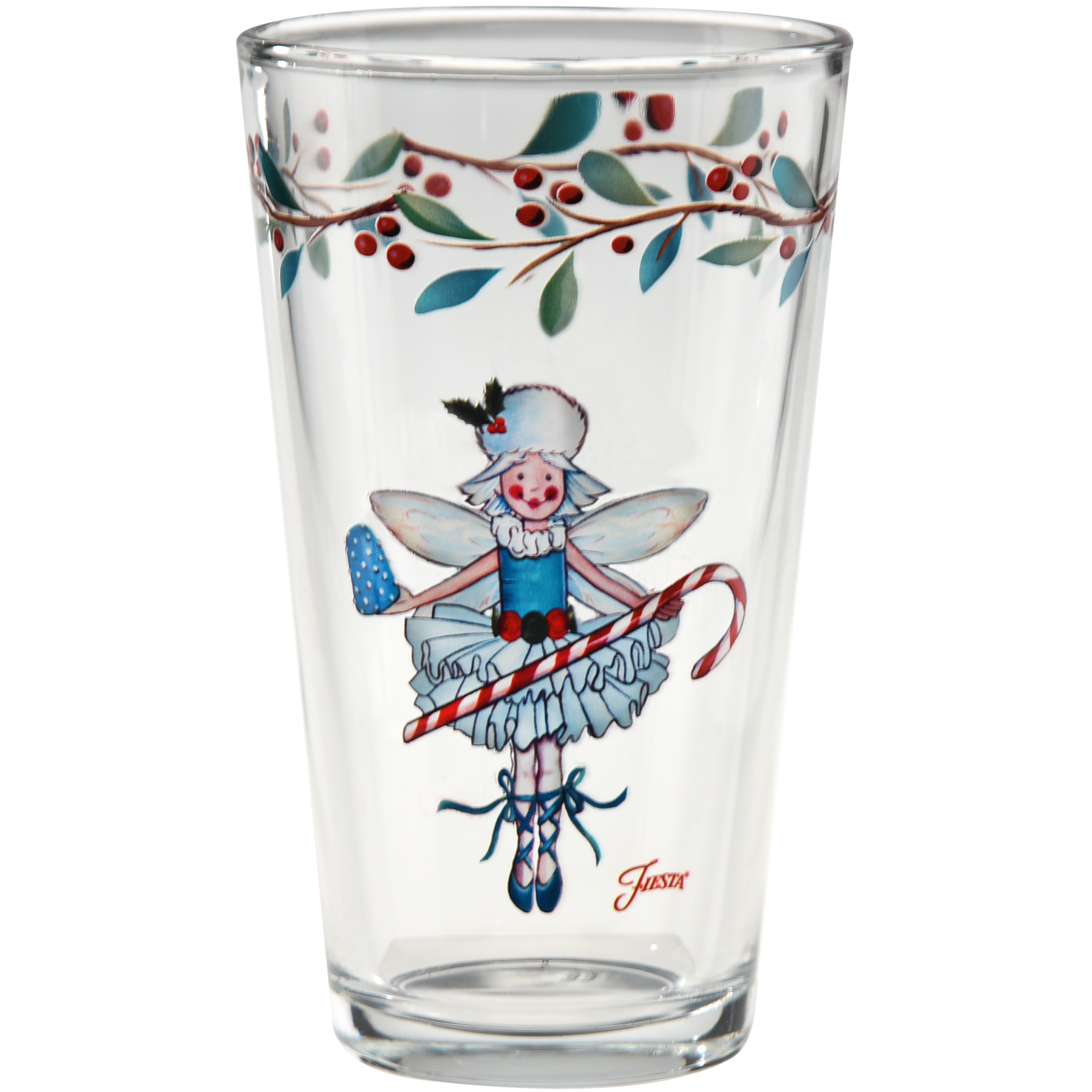 Nutcracker Sugar Plum Fairy 16 oz. Cooler Glass - Set of 4 - Image 2
